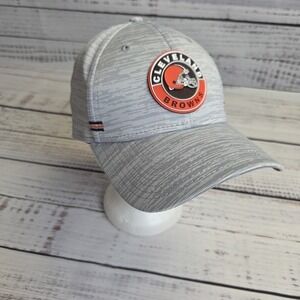 New Era Cleveland Browns Hat Gray Fitted Small Medium‎ Football 39THIRTY Cap